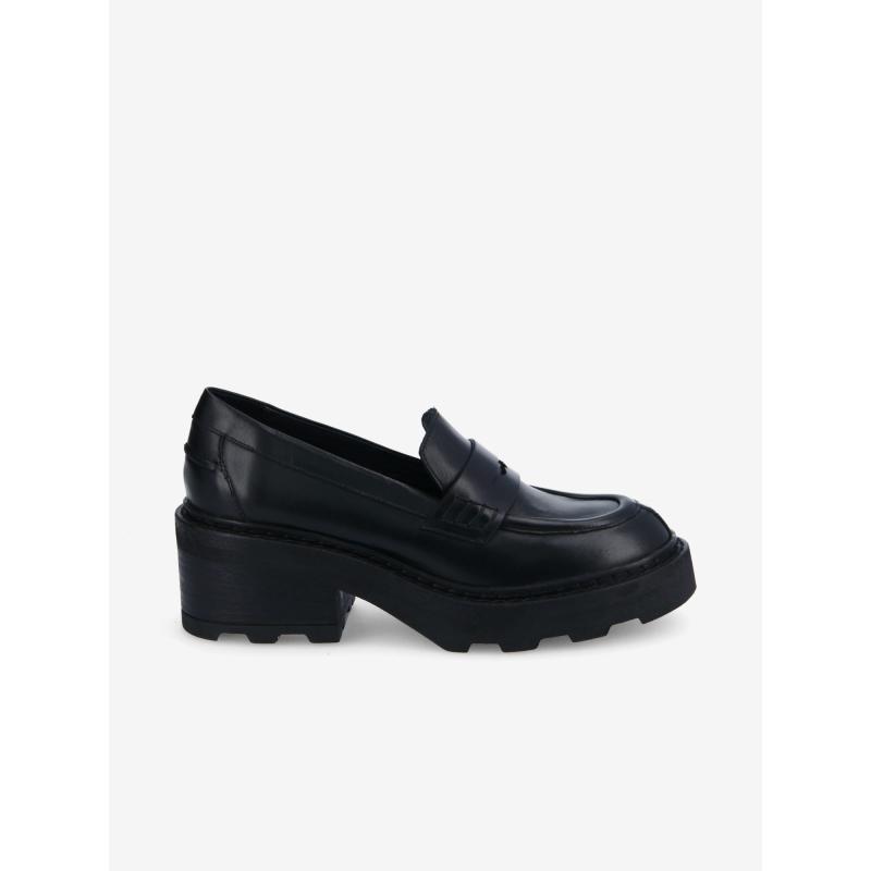 MIKE MOC - BABY CALF - BLACK